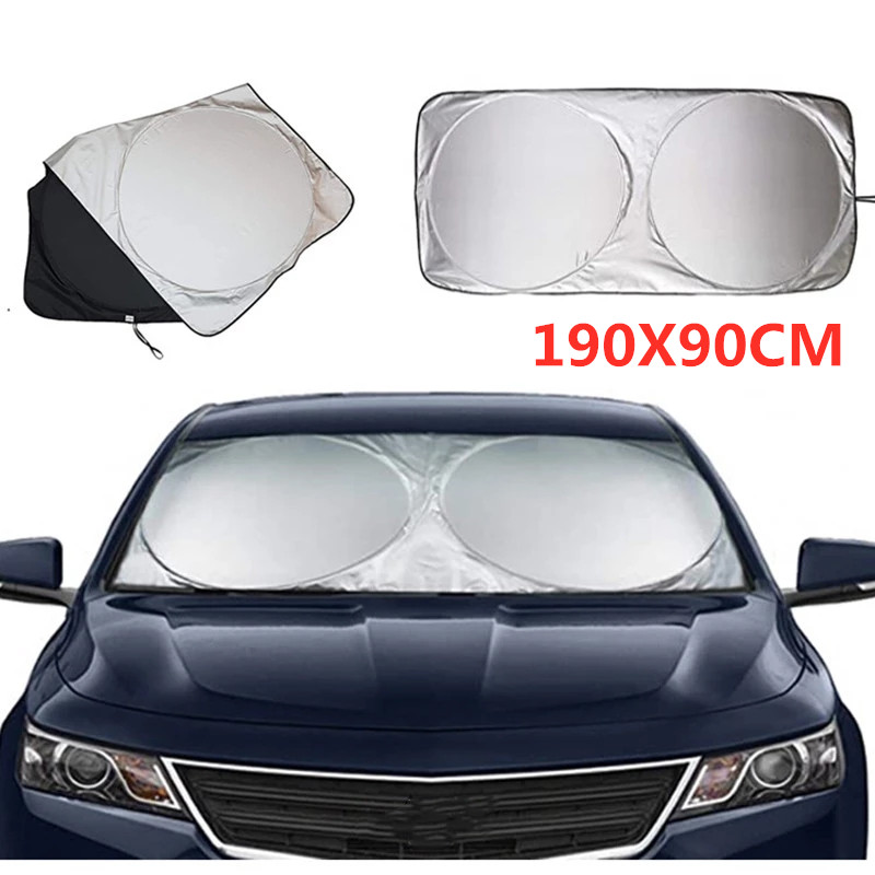 Automatic Car Sunshade - 190x90 CM Universele UV Bescherming Schild