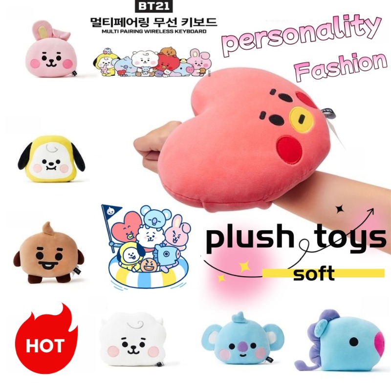 Car Accessories Cute - BT21 Gezichtsvormig kussen Leuke mode cartoon