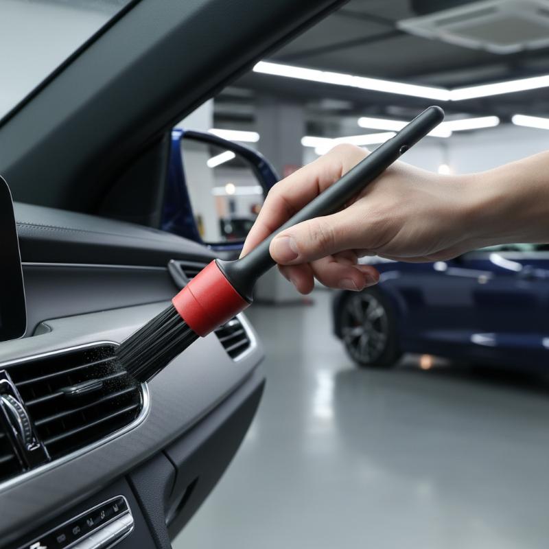 Car Detailing Brush - 6-delige auto detailleerborstelset voor diepgaande reiniging