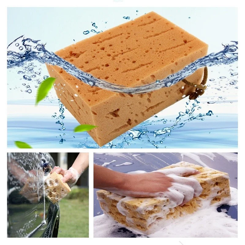 Car Detailing Brush - Autowasspons Grote honingraatsponzen Borstel Afstoffen Detaillering