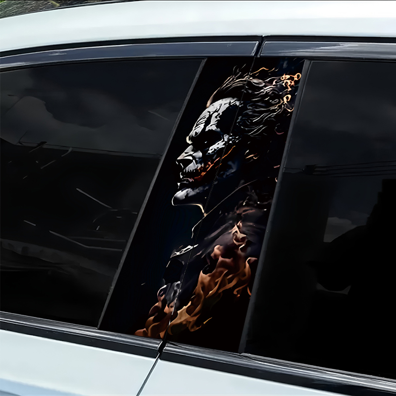 Car Accessories Joker - 2 stuks auto-stickers voor de B-stijlen