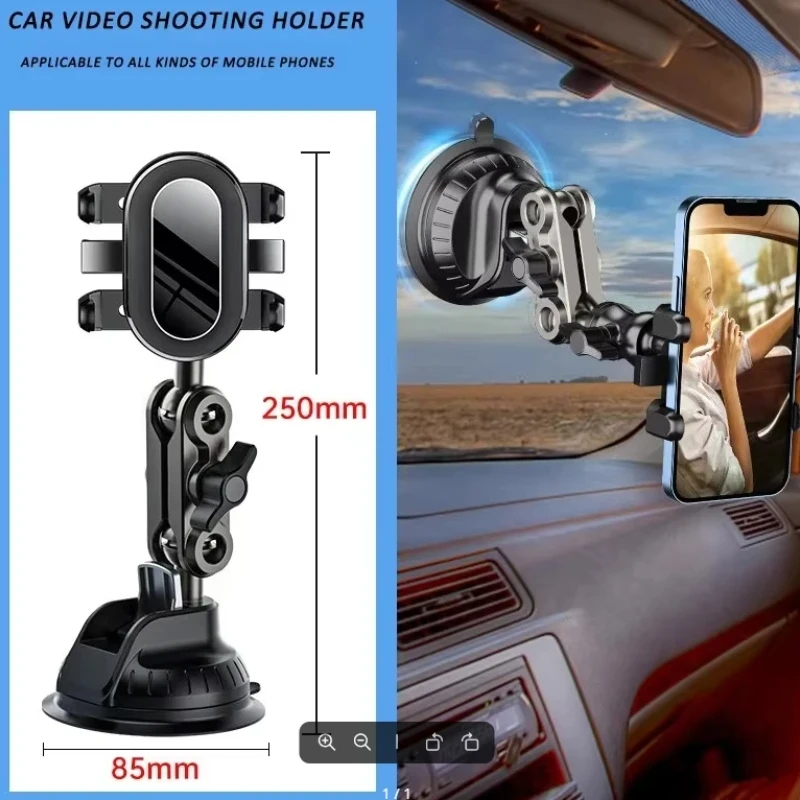 Car Accessories Online - Universele Magic Arm zuignap auto telefoonhouder