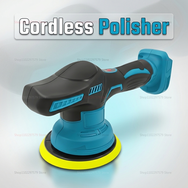 Car Detailing Brush - Draadloze 18V elektrische autopolijstmachine, roterende buffermachine