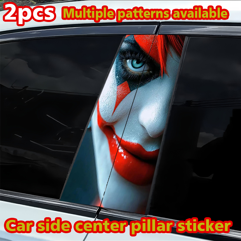 Car Accessories Joker - 2 stuks auto centrale stijl beschermingsstickers