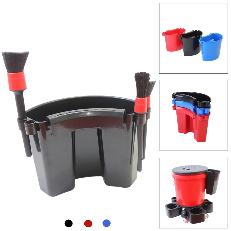 Car Detailing Brush - Universele emmerorganizer Auto-opbergsets Externe hangende detailleerhulpmiddelen