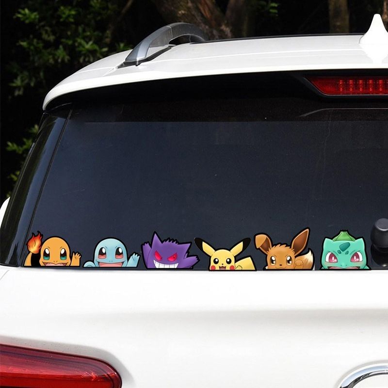 Car Accessories Cute - Pokémon auto raamsticker, Pokémon Gengar auto