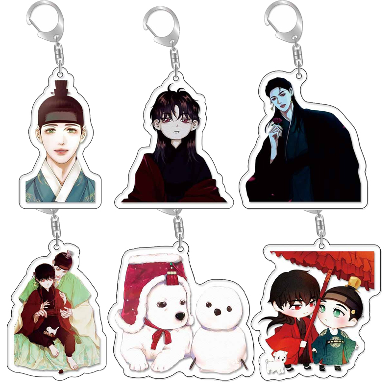 Car Accessories Girly - Hot Comic Q Versie Acryl Sleutelhanger