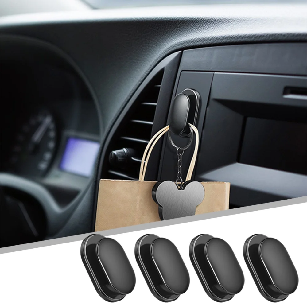 Car Accessories Interior - Mini-autohaken voor interieuropslag, houder voor USB-kabel,