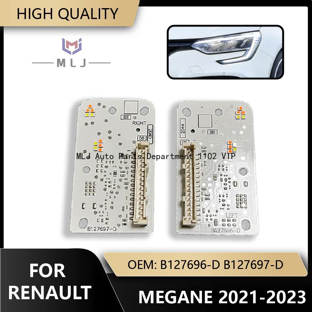 D.A.D Car Accessories - B127696-D B127697-D Voor Renault Megane 2021