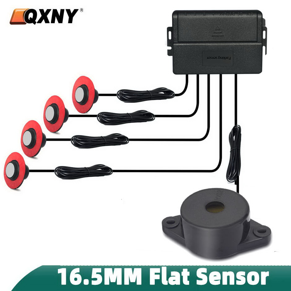 Car Accessories Near Me - Inbouw 4-sondes achteruitparkeersensor Verstelbare diepte Bumper