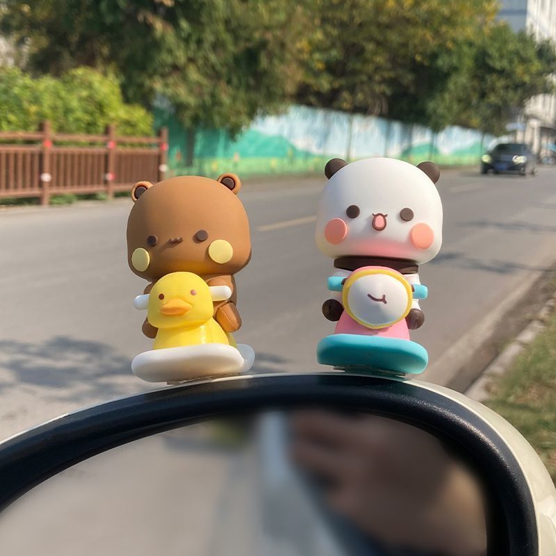 Yier Bubu Spring Swing Figurin - Car Accessories Cute recensie en prijs