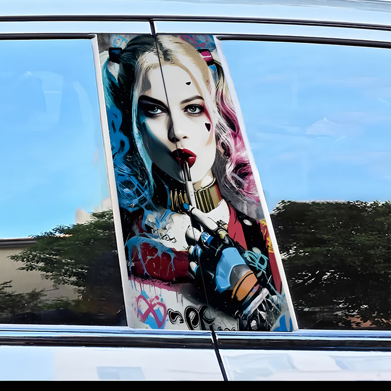 2 stuks auto-stickers voor B-s - Car Accessories Joker recensie en prijs