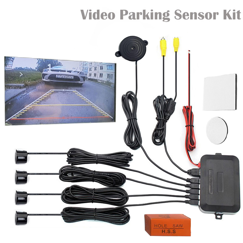 Video Parkeersensor Kit Auto R - Car Accessories Online recensie en prijs