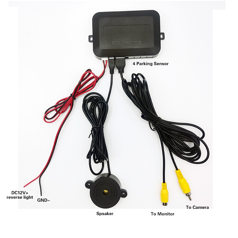 Video Parkeersensor Kit Auto R - Car Accessories Online recensie en prijs