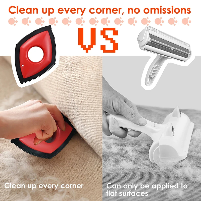 4 Modi Pet Hair Remover Kam Bo - Car Detailing Brush recensie en prijs