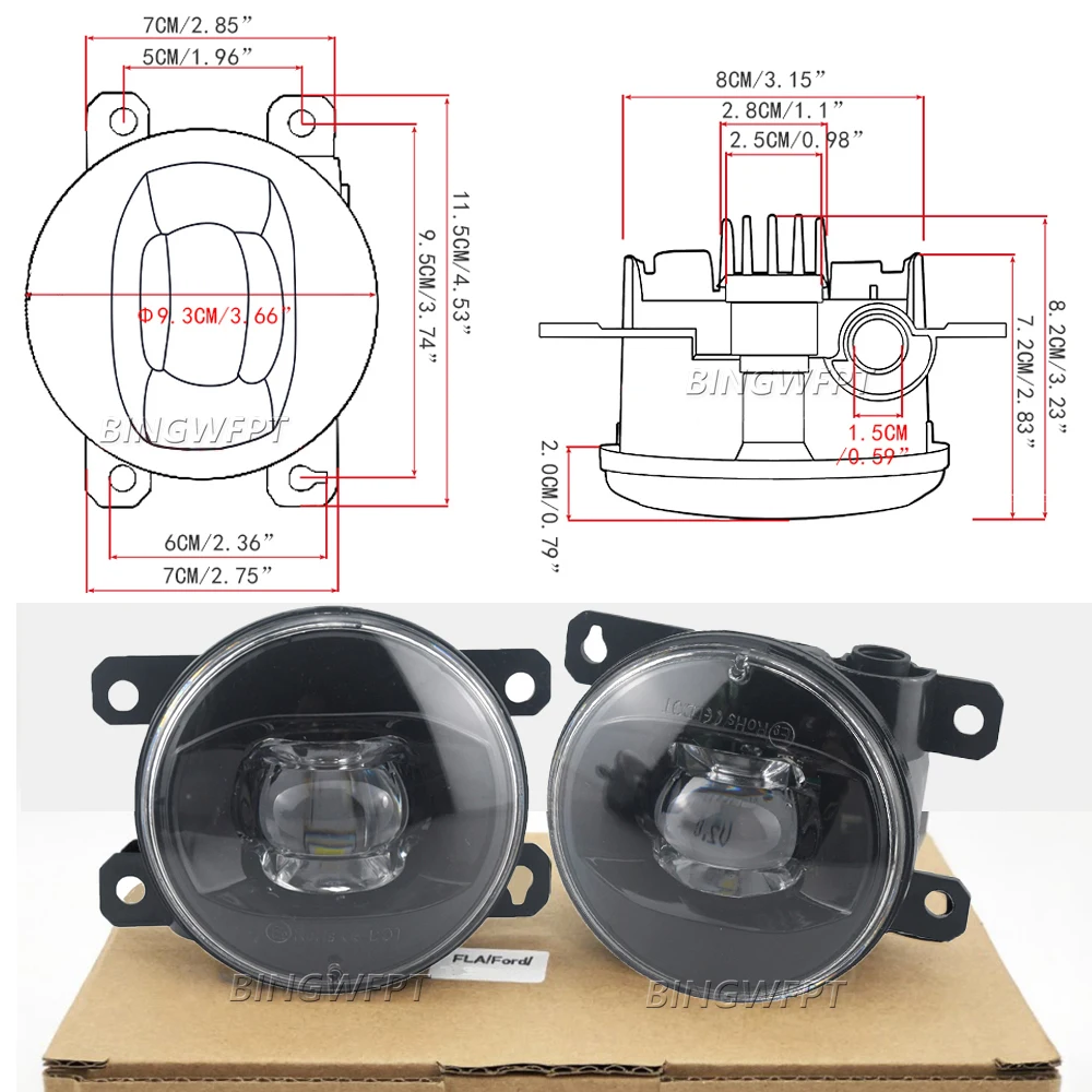 Auto Led Lens Mistlampen H11 1 - Car Accessories Xl recensie en prijs