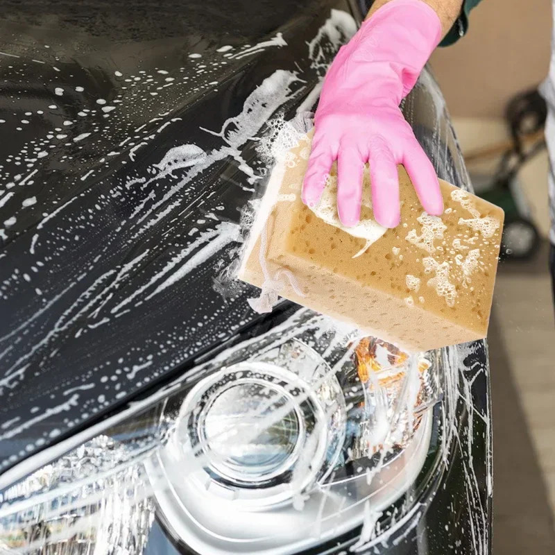 Autowasspons Grote honingraats - Car Detailing Brush recensie en prijs