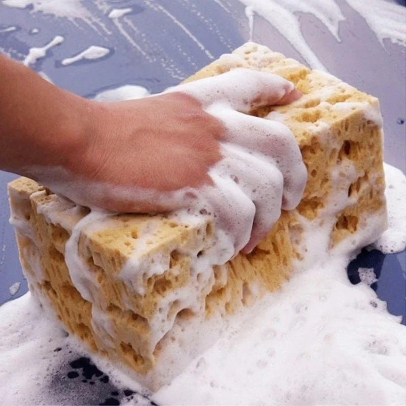 Autowasspons Grote honingraats - Car Detailing Brush recensie en prijs