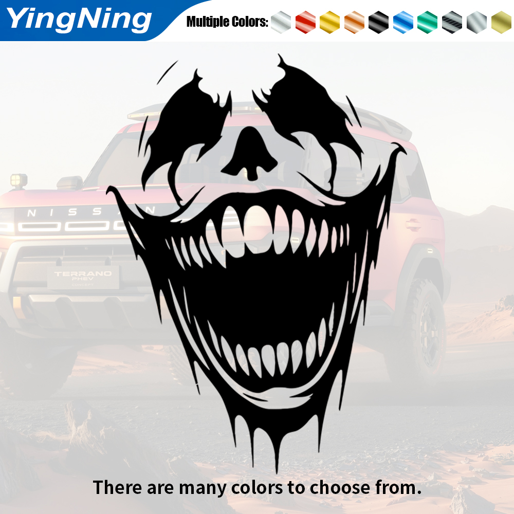 Enge Joker Glimlach Autosticke - Car Accessories Joker recensie en prijs