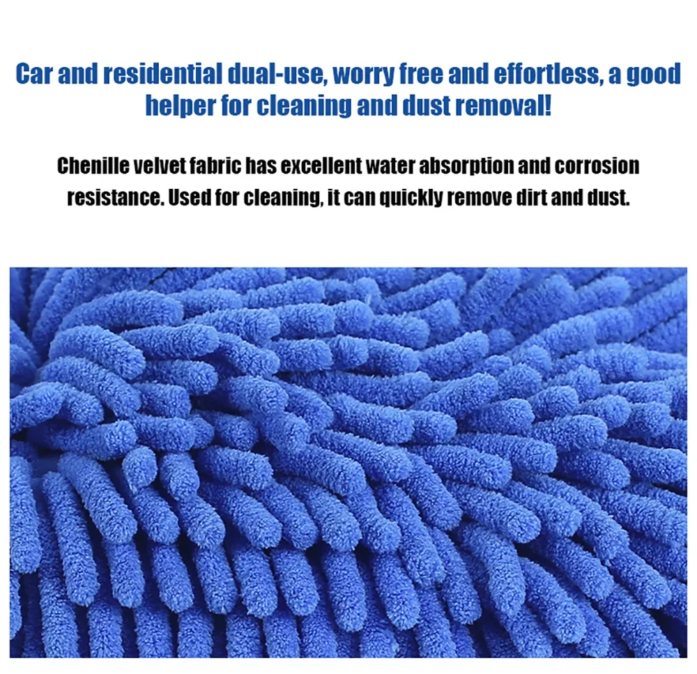 1/2Pc Microfiber Auto Wash Han - Car Detailing Brush recensie en prijs