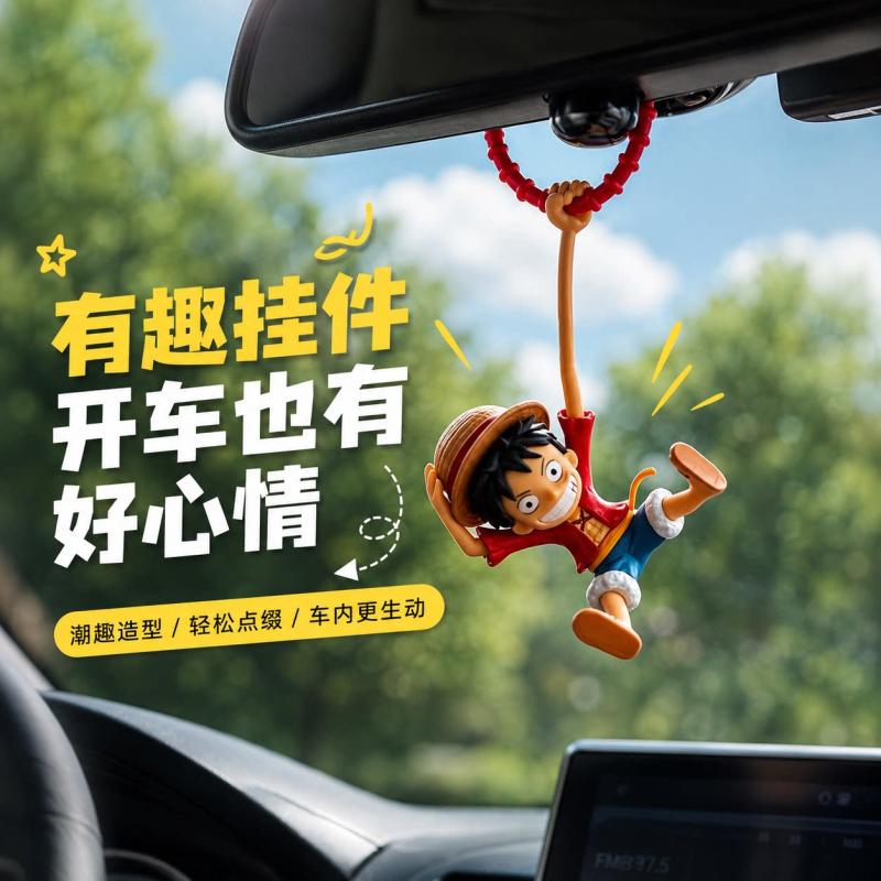 One Piece Monkey D. Luffy Auto - D.A.D Car Accessories recensie en prijs