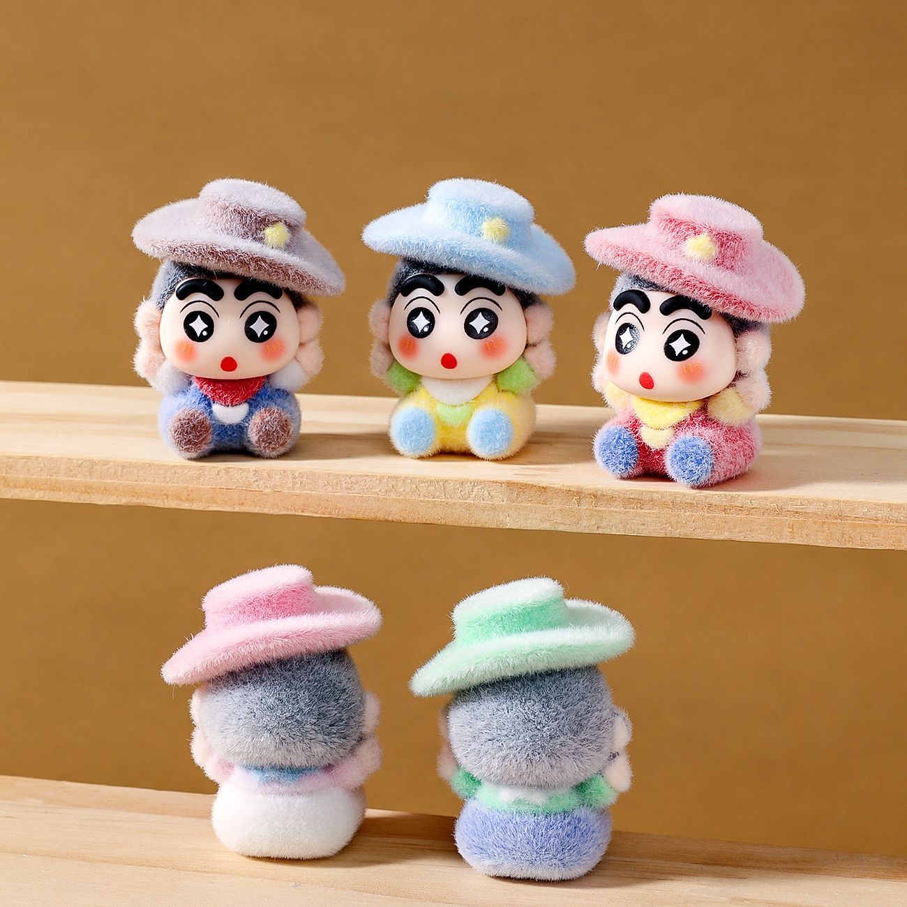 Nieuwe Flocked Denim Shin Chan - Car Accessories Etsy recensie en prijs