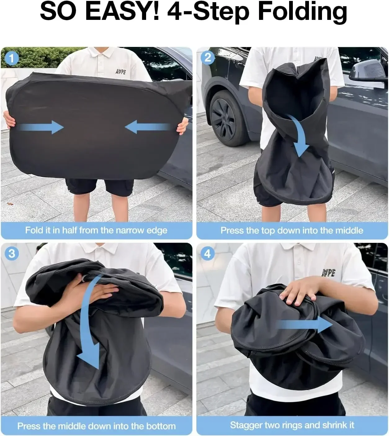 Autozonnescherm voor de voorru - Car Accessories Interior recensie en prijs