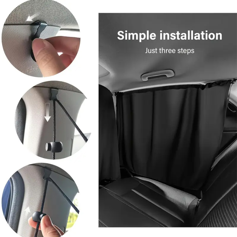 Auto Privacy Gordijnen, Univer - Automatic Car Sunshade recensie en prijs