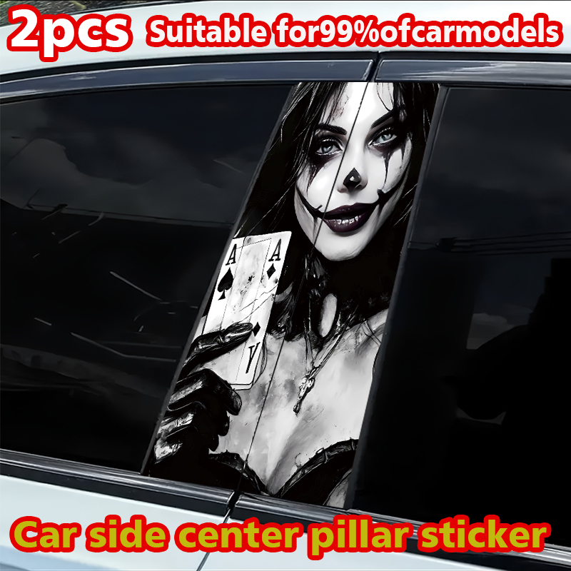 2 stuks auto B-stijl stickers  - Car Accessories Joker recensie en prijs