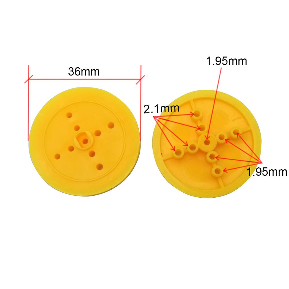 10 stuks 2mm gat oranje plasti - D.A.D Car Accessories recensie en prijs