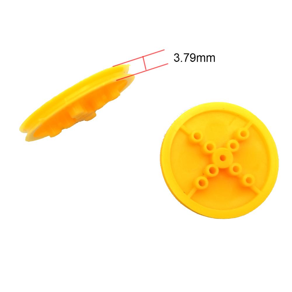 10 stuks 2mm gat oranje plasti - D.A.D Car Accessories recensie en prijs