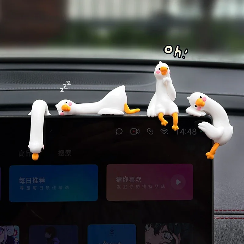 1/4 stuks Schattig 3D Eendje F - Car Accessories Cute recensie en prijs
