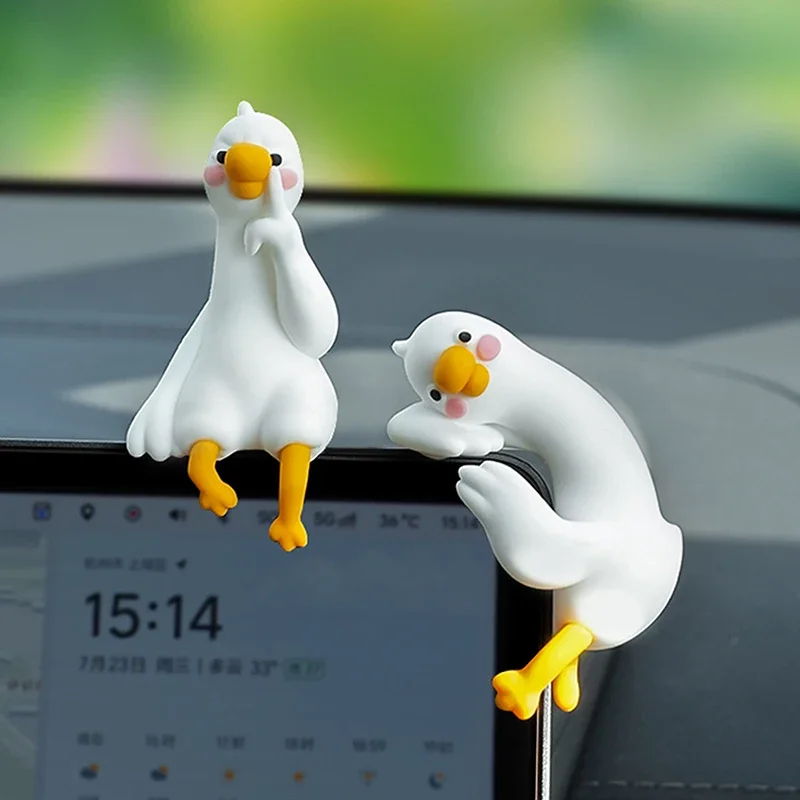 1/4 stuks Schattig 3D Eendje F - Car Accessories Cute recensie en prijs
