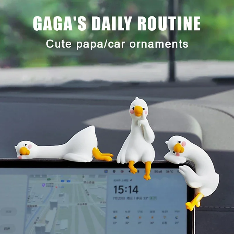 1/4 stuks Schattig 3D Eendje F - Car Accessories Cute recensie en prijs